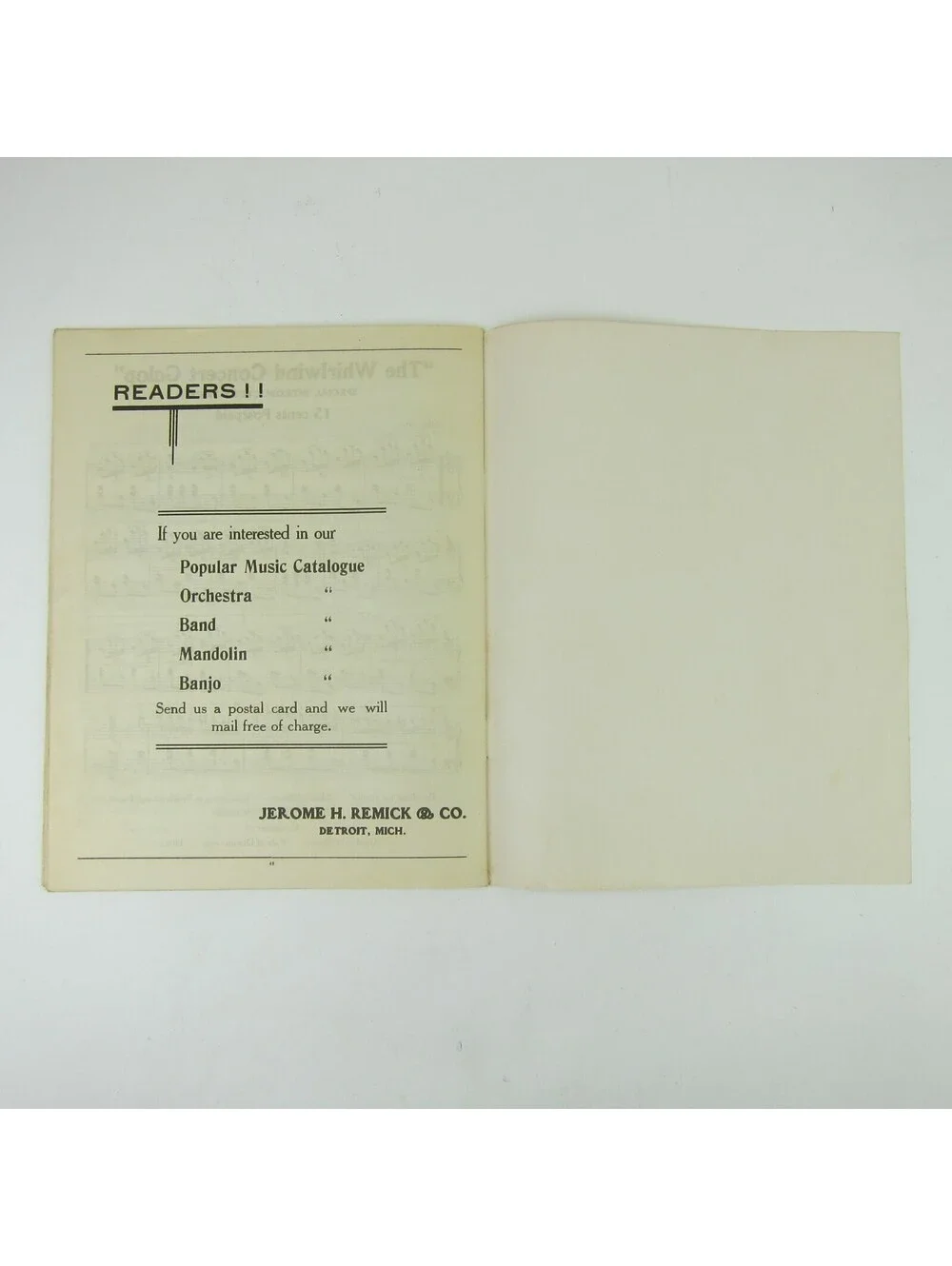 N/A remick catalog